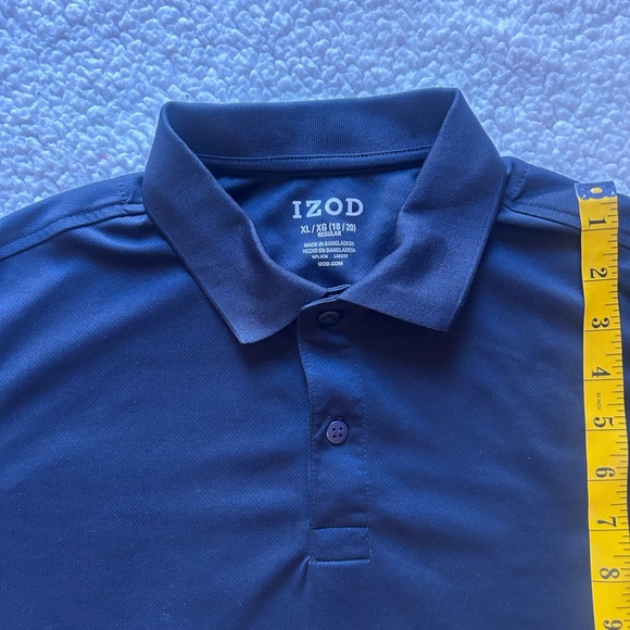 Izod Kids Dark Blue Polo Shirt Set 2 pieces color Navy Blue - Picture 7 of 8